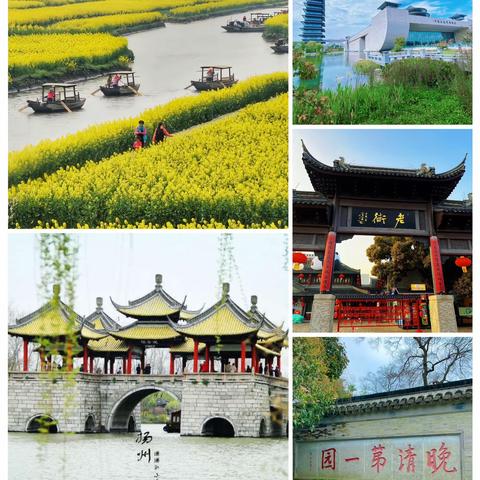 4月7-10号：名园名湖名花，错过再等一年！（千垛油菜花海，瘦西湖，何园等）