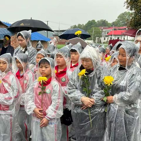 清明祭英烈，传承正当时——荷尧镇青云小学清明祭扫主题活动