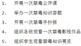 黄家湾小学开展禁毒知识宣传活动