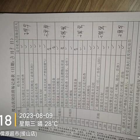 接山店闭店陈列