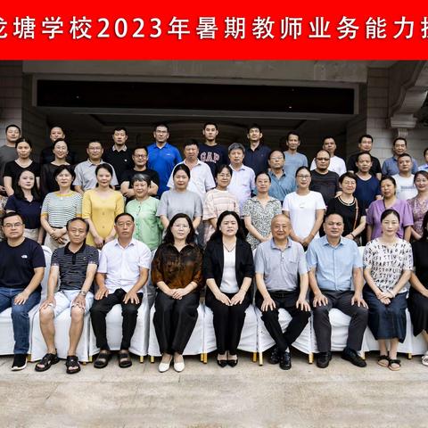 满载收获，砥砺前行——肥东县龙塘学校2023年暑期教师业务能力提升培训