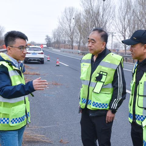 运营公司养护管理中心张宁到锦州分公司指导绿化补植及日常养护工作