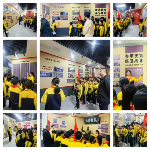 【全环境立德树人】清明祭英烈 红心永相传——严务乡两校少先队员共赴红色精神之旅