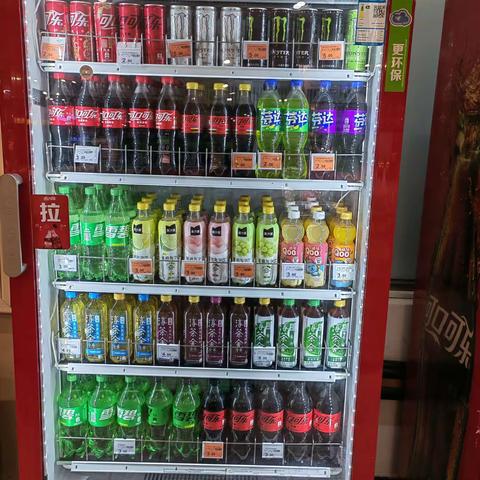 枣阳店冰柜陈列图片