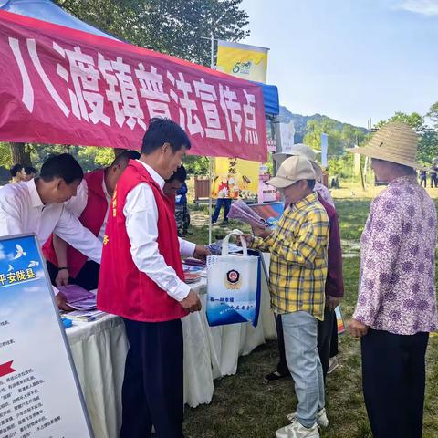 “典”亮法治之光  护航美好生活 ——八渡镇开展“民法典进乡村”普法宣传活动