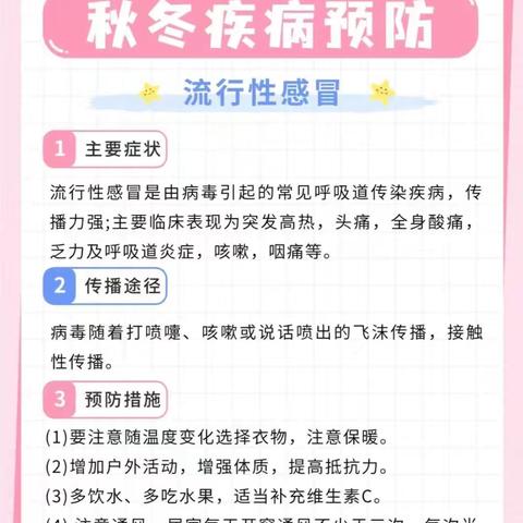 润泽公馆幼儿园 ‍        预防冬季传染病