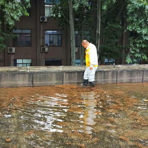 防汛抢险，风雨无阻