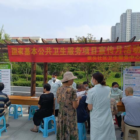 国家基本公共卫生服务项目宣传活动——振头社区卫生服务中心-玉成小区站