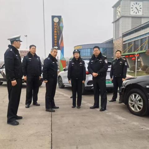 省交警总队督导检查高速公路交警大队玉华中队恶劣天气交通管理工作