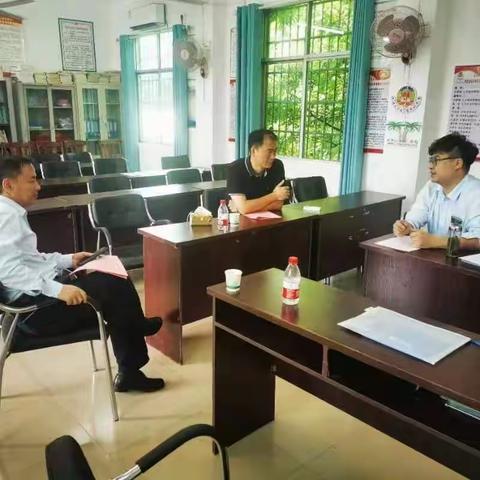 华能海南昌江核电有限公司纪检审计部赴定点帮扶村七叉镇七叉村调研监督