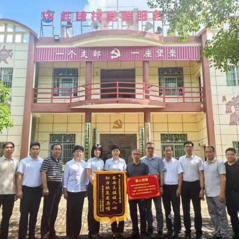 省工信厅王媛副厅长带队赴红峰村调研乡村振兴工作