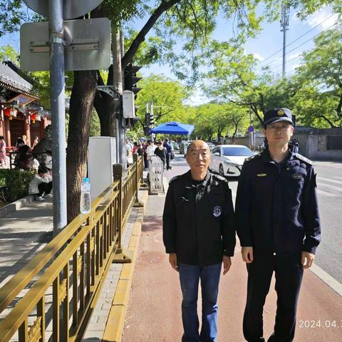 海淀街道综合行政执法队4月30日工作动态