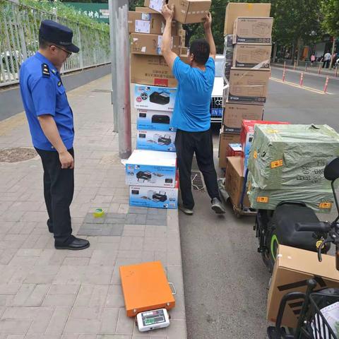 海淀街道综合行政执法队5月23日工作动态