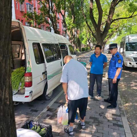 海淀街道综合行政执法队7月3日工作动态
