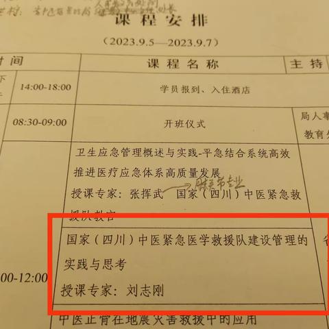 四川中医紧急医学救援队建设管理——刘志刚