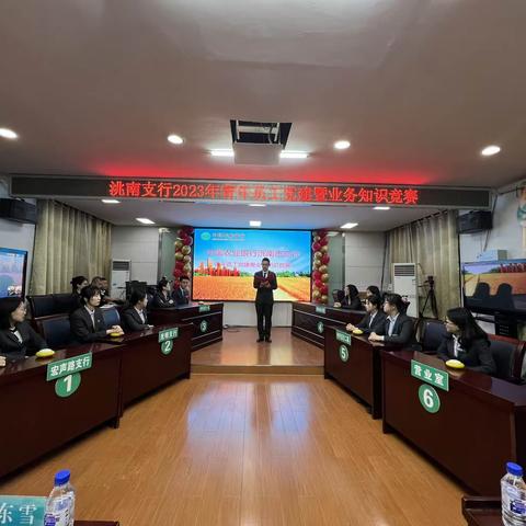 洮南支行举行2023年青年员工党建暨业务知识竞赛