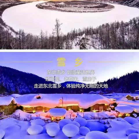 一路向北 寻梦之旅---哈尔滨 雪谷 羊草山 雪乡 漠河北极村双飞8日游（副本）