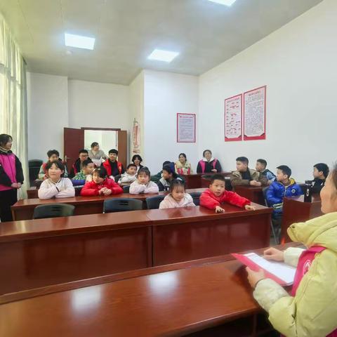 古田社区开展“寒假关爱儿童”主题活动