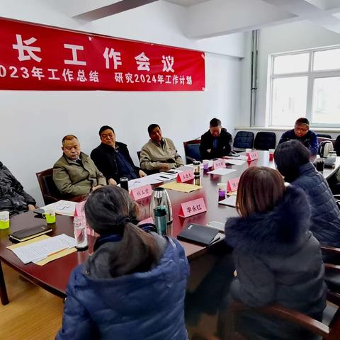 省学会召开会长工作会议一一一全面总结2023年工作、安排部署2024年工作任务