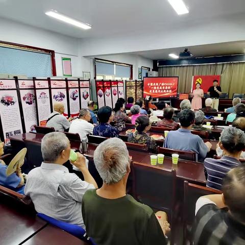 骄阳似火    党旗高扬一一一省学会党总支开展“走进社区，慰问老党员”活动月系列之二