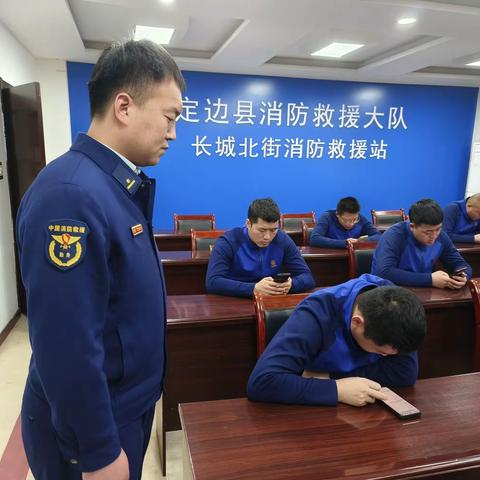 以考促学，以学促用，定边大队开展条令条例知识测试