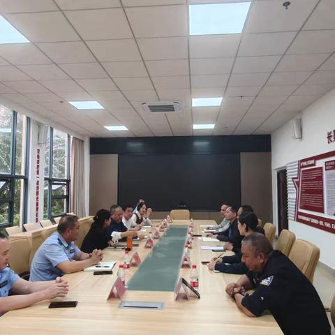 省府城强戒所赴龙华区司法局开展刑罚执行一体化工作交流座谈会