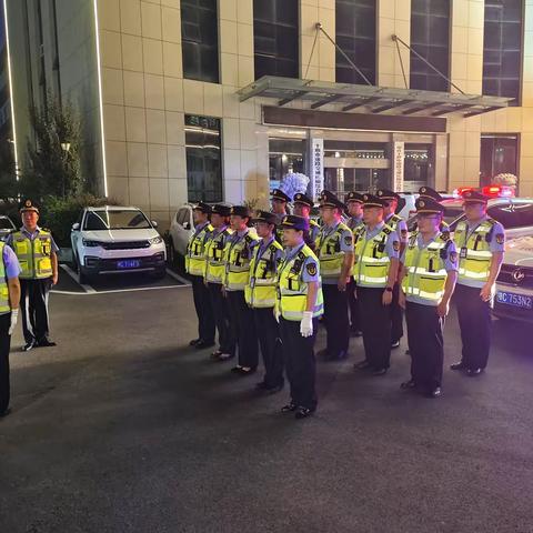 突击夜查除隐患 联合执法保安全