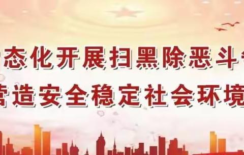 扫黑除恶，我们在行动——兴安社区开展扫黑除恶常态化宣传活动