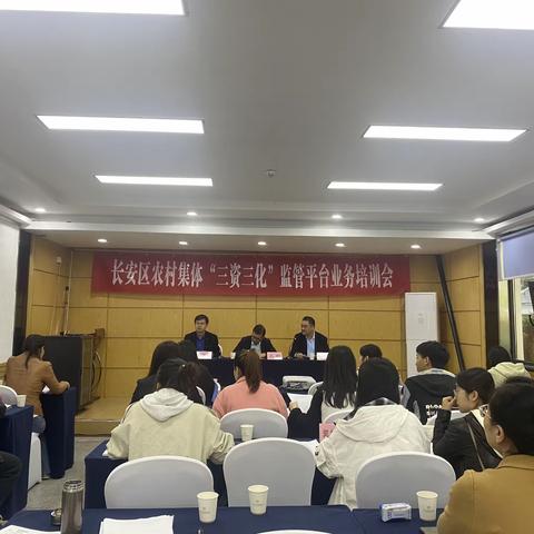 长安区召开农村集体“三资三化”监管平台业务培训会