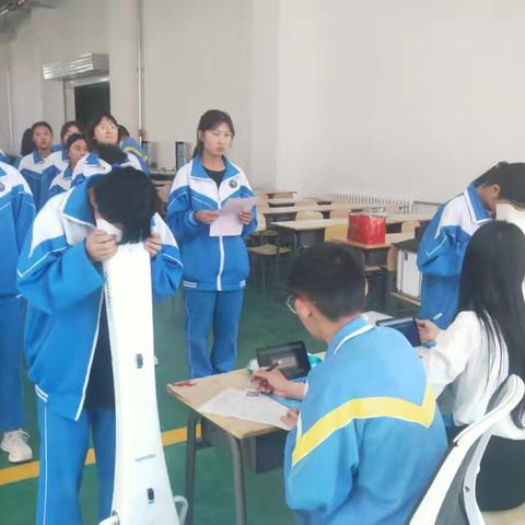 彭阳县职业技术学校开展学生视力检测及健康宣讲活动