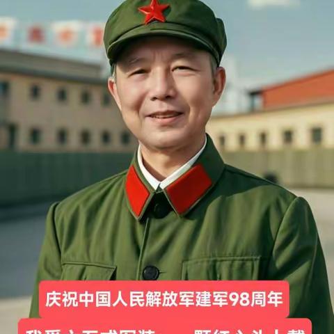 建军节的纪念与公园的悠然时光