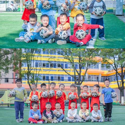 金宝贝幼儿园足球班期末汇报⚽