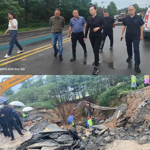 致敬风雨中的公路逆行者