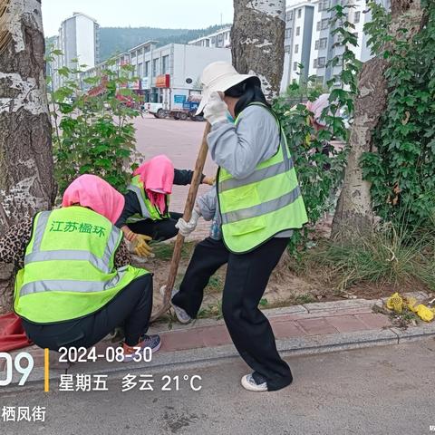 彭阳县楹环全力做好“两节”环境卫生保障