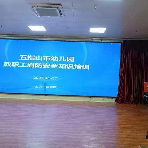 培训助提升 学习促成长-五指山市幼儿园教师培训活动简报