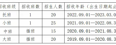 中店镇中心幼儿园2025年秋学期招生公告