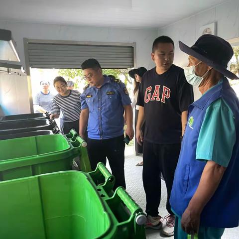 惜福镇街道深化垃圾分类精治共治