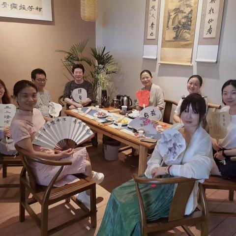 闻茶香品茗茶——刘洪军书画工作室走进闻喜茶室