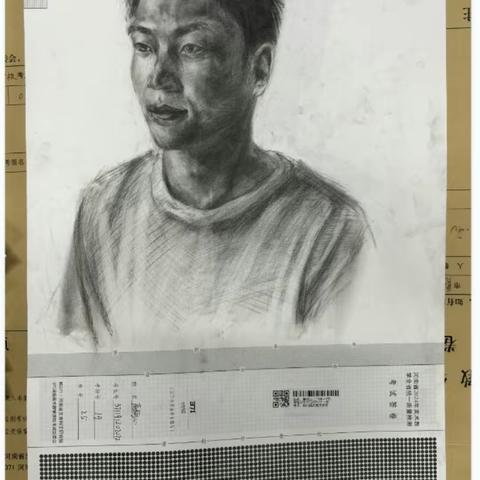 高三实五371一质检考试素描速写分析