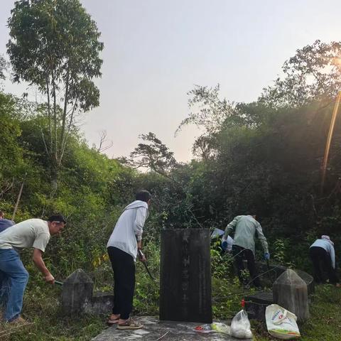 益新村开展清明祭扫烈士墓活动纪实