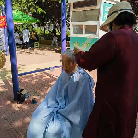 【先锋龙洞】文明实践 志愿同行  “剪”单爱——“微孝”义剪志愿行动   [第18期]