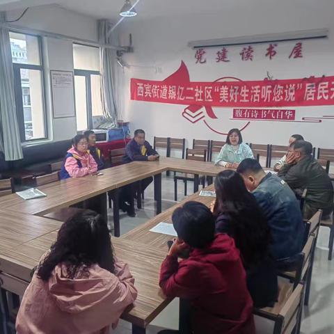 【西宾街道银亿二社区】深化能力作风建设|“美好生活听您说”居民开放日活动