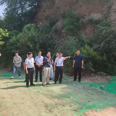 临潼区山水项目现场检查