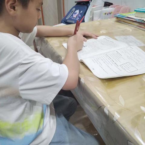 《“幸福向上八小娃”暑假快乐成长记》八小五6班，蔡君浩
