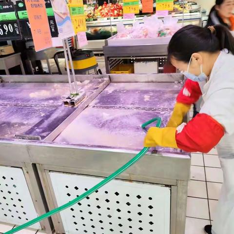 文化宫店11月14日盘点前卫生图片