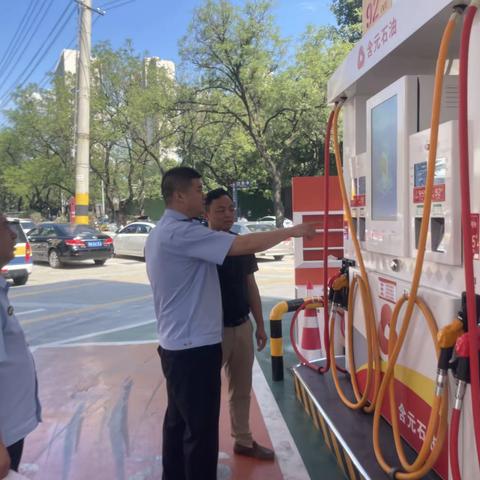 ［双生分局］双生分局开展加油加气站安全生产大检查活动