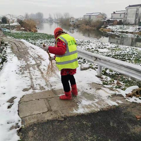 海安楹泰清雪保障“火力全开”