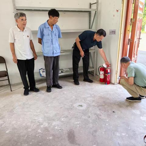 五丰村开展新一轮消防安全隐患排查工作