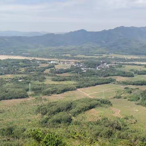 2024.11.9日穿越琼海白石岭山脉