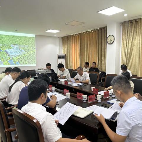 提蒙乡召开提蒙村农旅商业综合体项目、北纬18°拾光里项目建设协调会